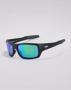 Sin Eyewear Formation Polarised Sunglasses Matt Black/ Green Outlet