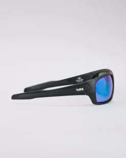 Sin Eyewear Formation Polarised Sunglasses Matt Black/ Green Outlet
