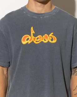Deus Ex Machina Four Seasons T-Shirt Anthracite Best
