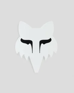 Fox Head 7" Sticker White Discount