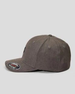 Fox Head Select Flexfit Hat Black Charcoal New