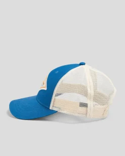 Rhythm Frame Trucker Cap Blue Discount
