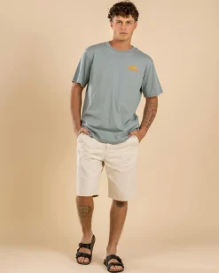 Rhythm Frame T-Shirt Seafoam New