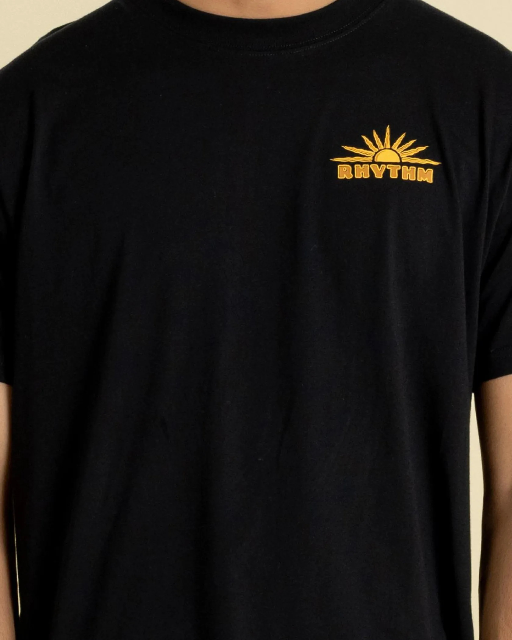 Rhythm Frame T-Shirt Vintage Black Online