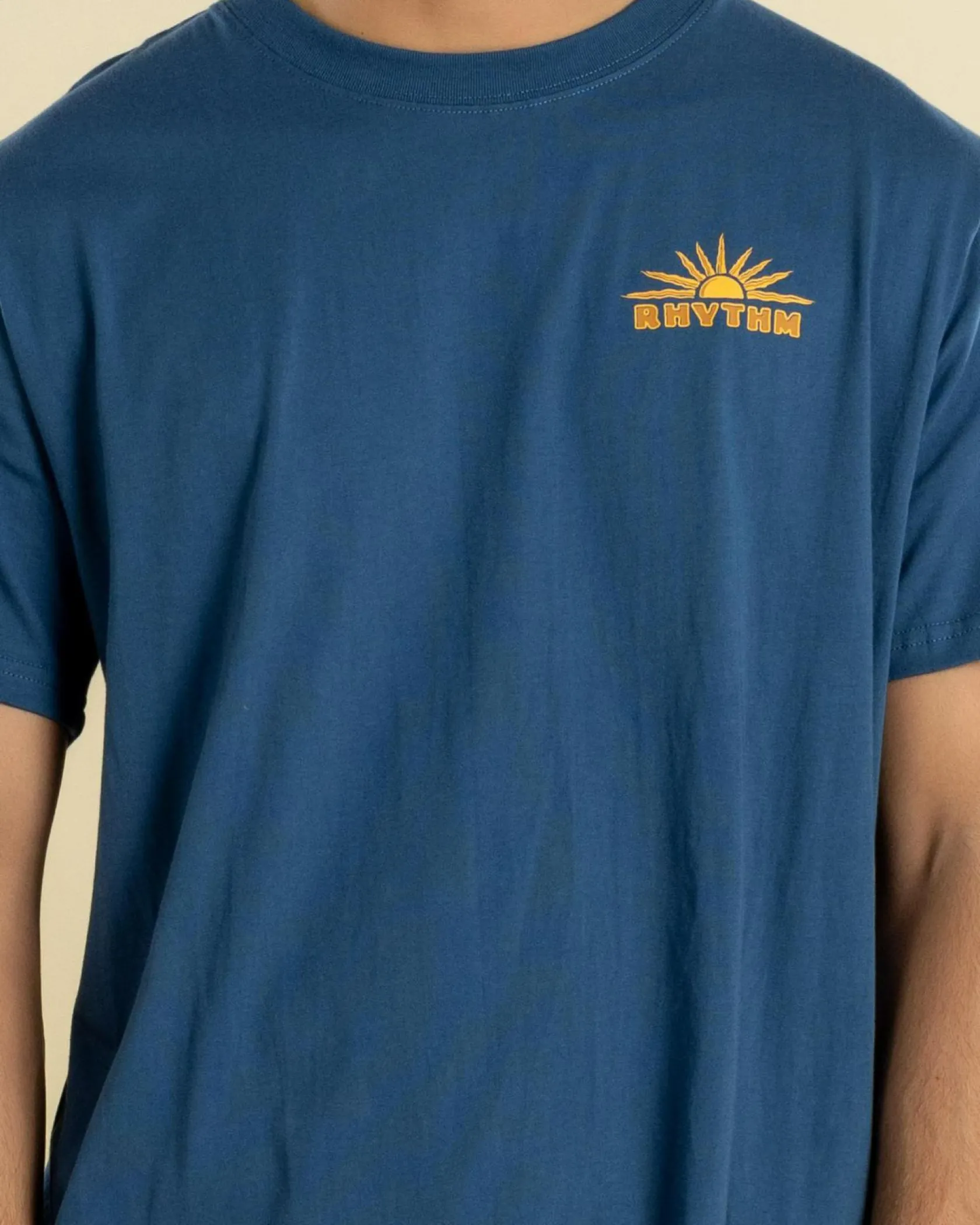 Rhythm Frame T-Shirt Vintage Blue Hot