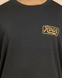 RVCA Frame Up T-Shirt Pirate Black