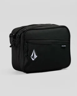 Volcom Fresh Man Lunch Box Black Clearance