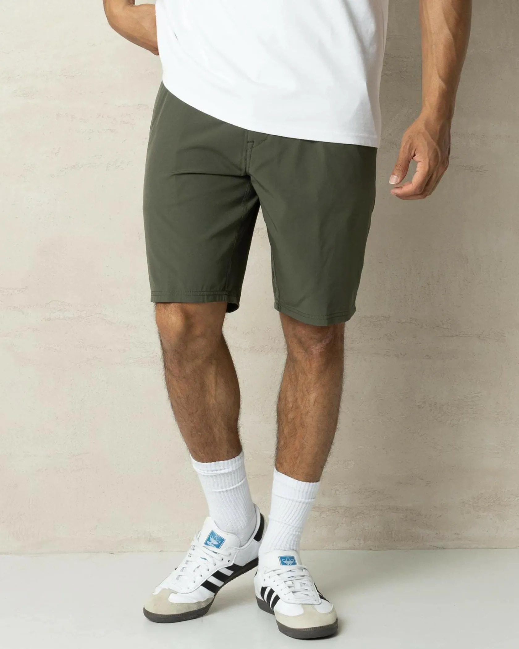 Volcom Frickin Cross Shred 20" Walk Shorts Squadron Green Discount