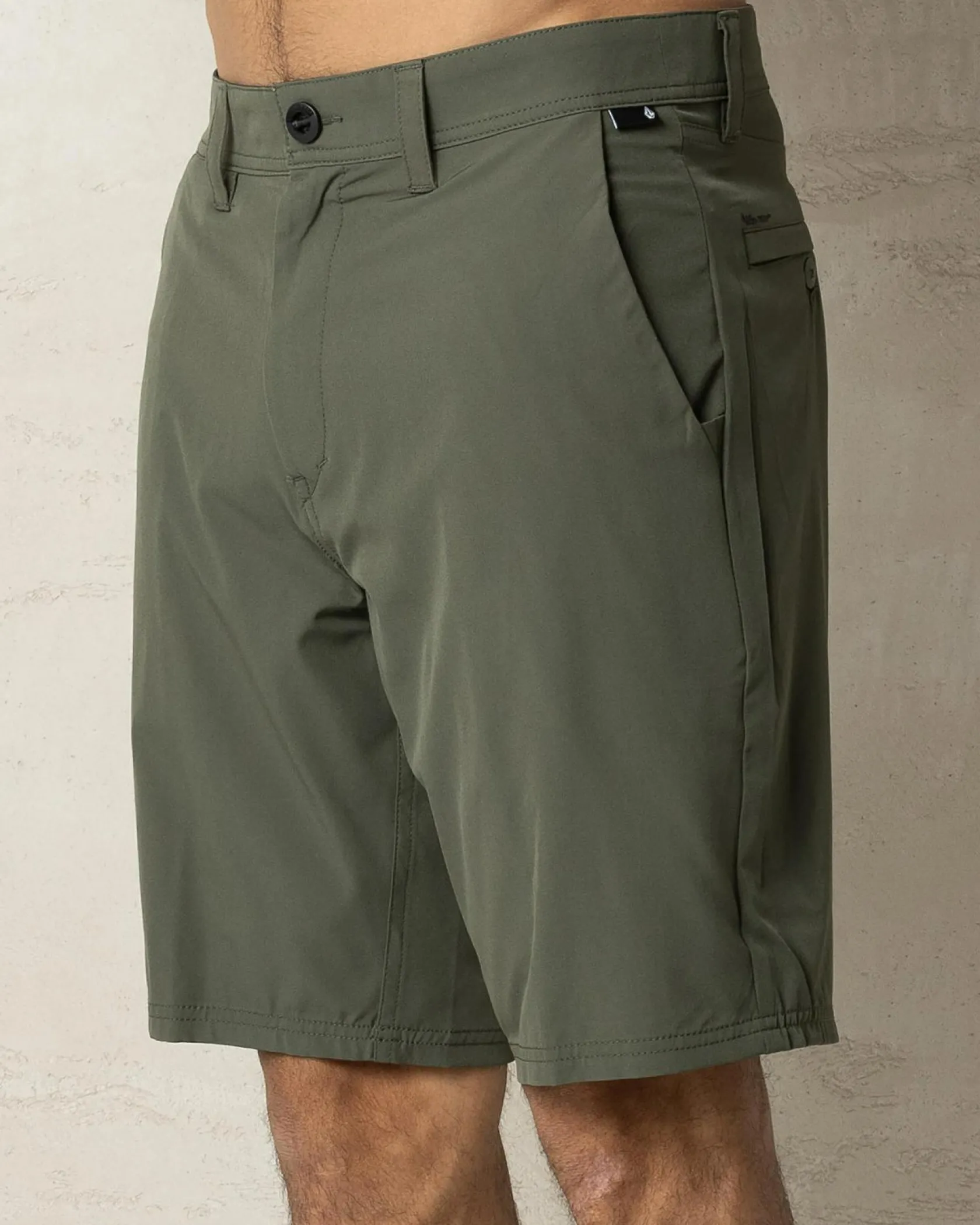 Volcom Frickin Cross Shred 20" Walk Shorts Squadron Green Discount