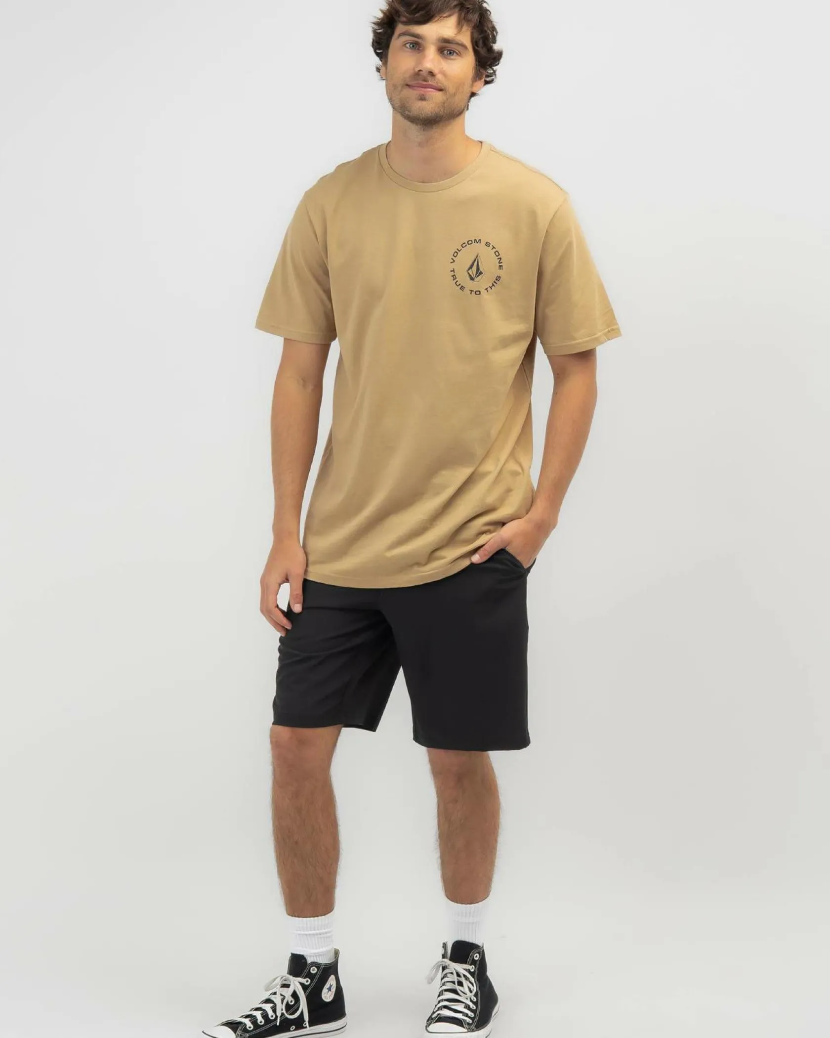 Volcom Frickin Cross Shred 20" Walk Shorts Black New