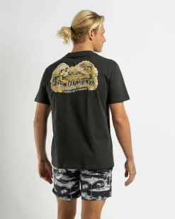 The Mad Hueys Frothin Out T-Shirt Vintage Black