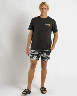 The Mad Hueys Frothin Out T-Shirt Vintage Black