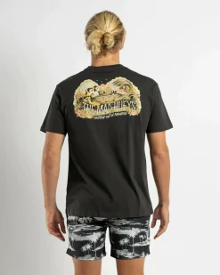 The Mad Hueys Frothin Out T-Shirt Vintage Black