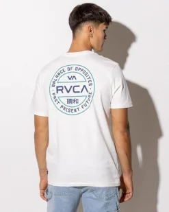 RVCA Fuel T-Shirt Antique White Clearance