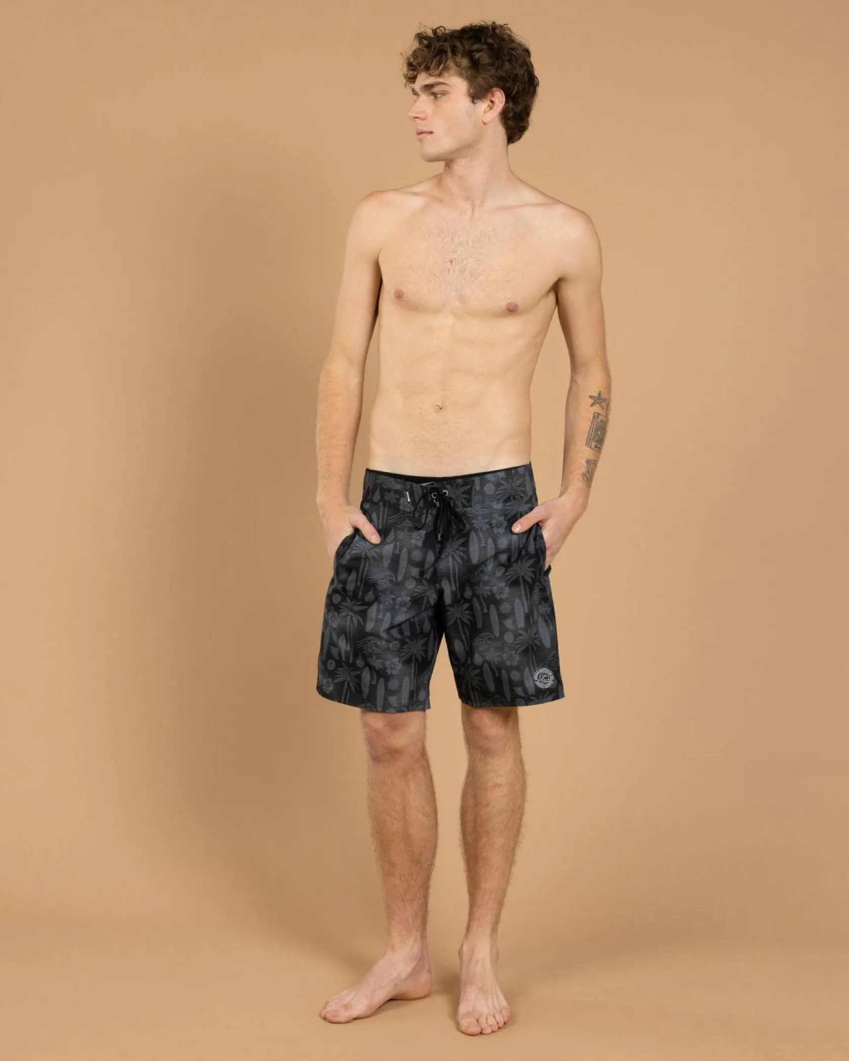 Jacks Funk Board Shorts Black New