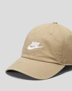 Nike Futura Wash Club Cap Khaki/white