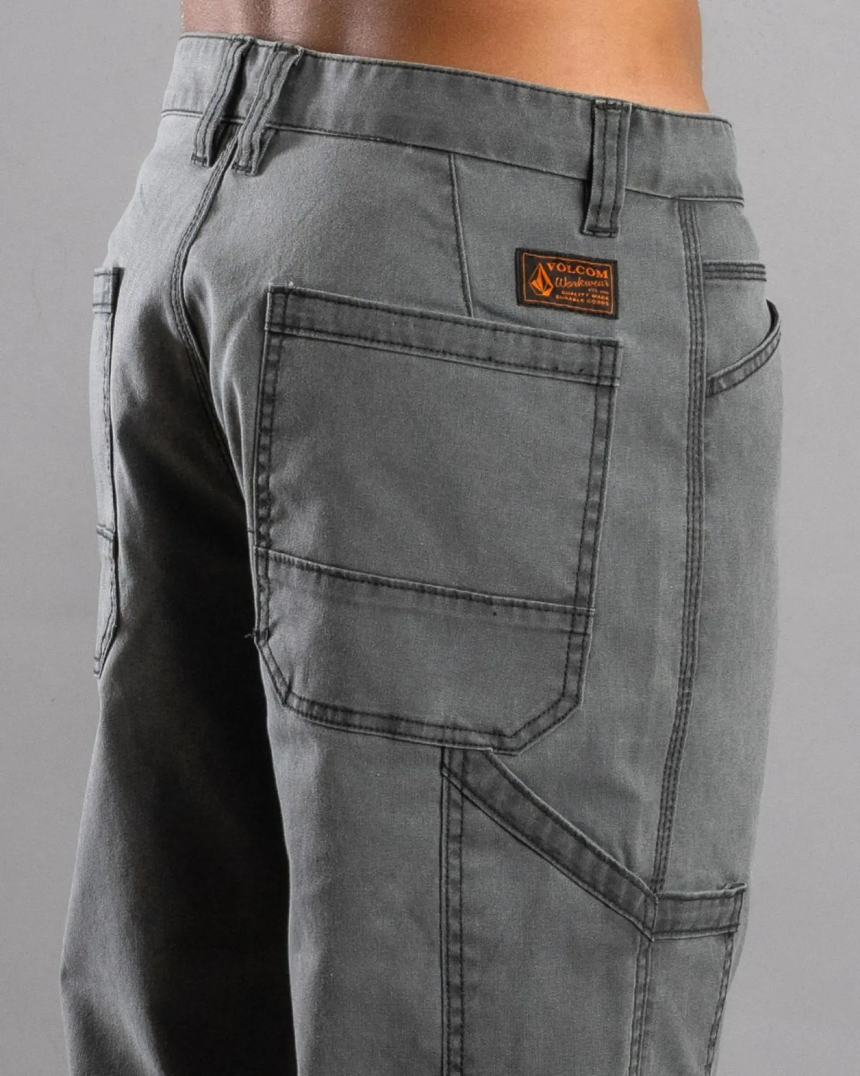 Volcom Gage Work Pants Stealth New