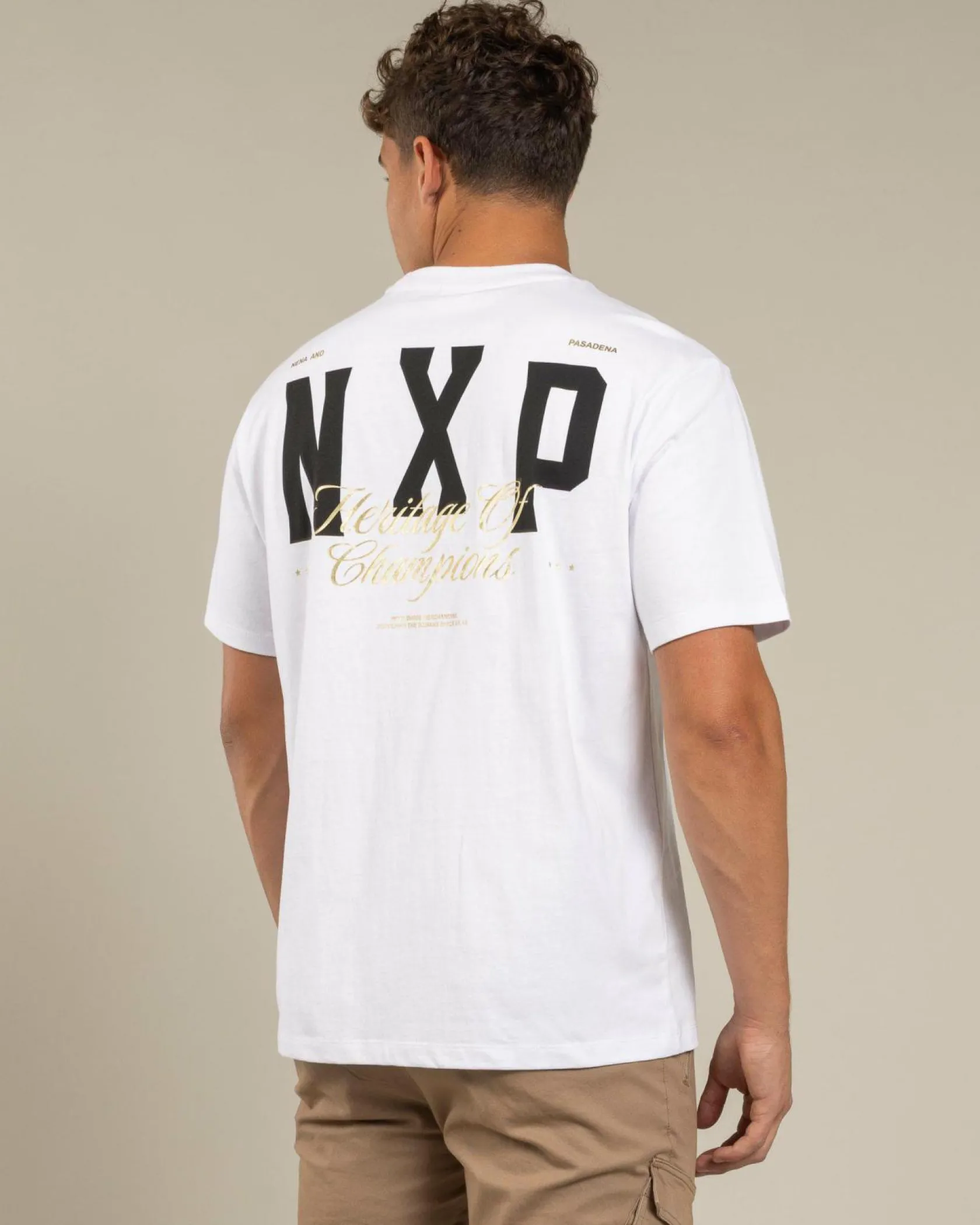 Nena & Pasadena Game Classic T-Shirt Optical White New