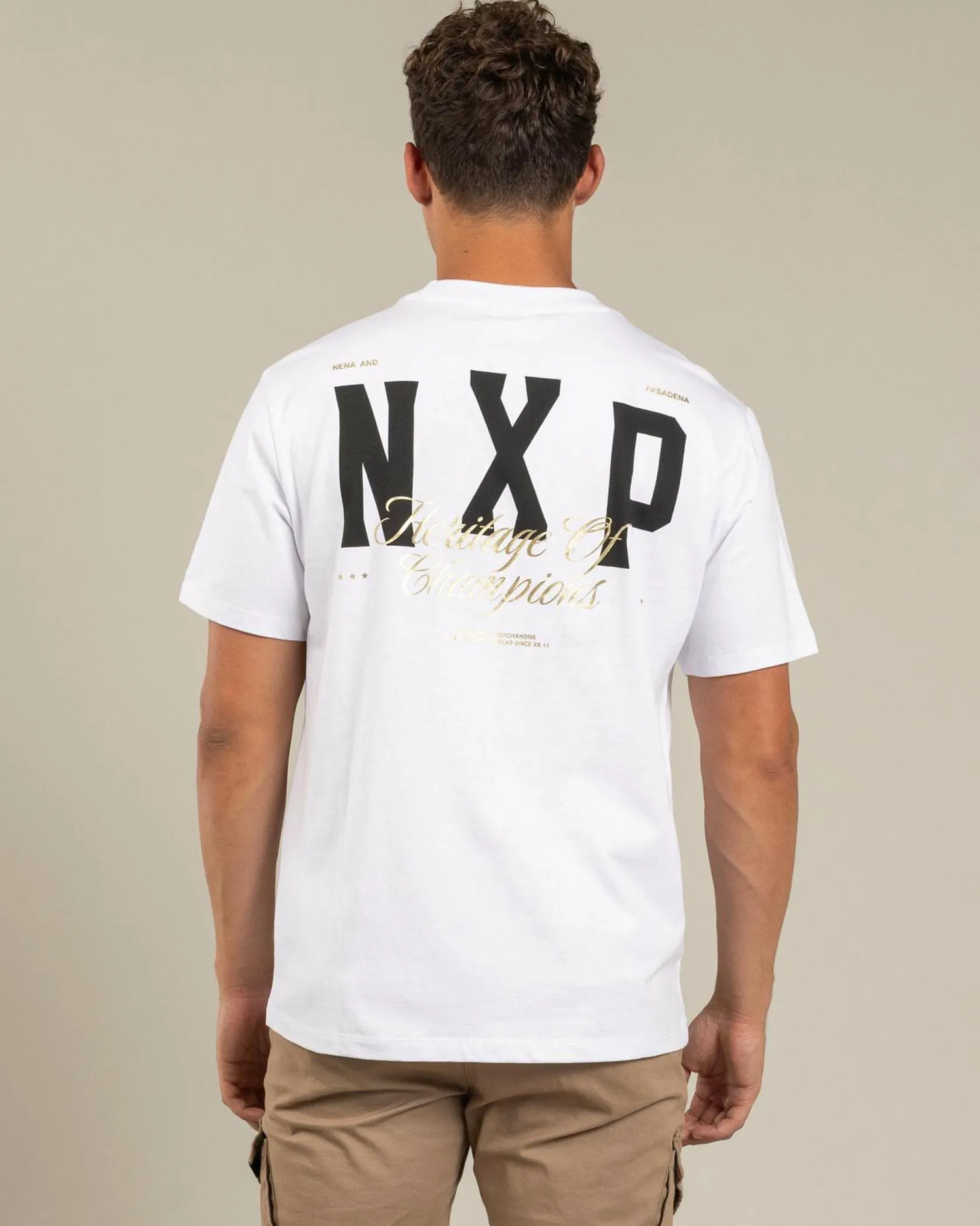 Nena & Pasadena Game Classic T-Shirt Optical White New