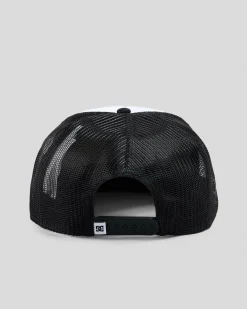DC Shoes Gas Station Trucker Cap White/black Best