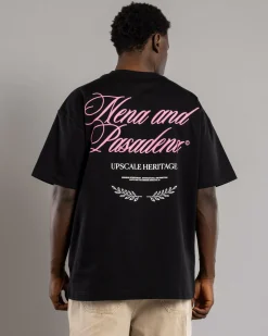Nena & Pasadena Gentleman Raptor T-Shirt Jet Black