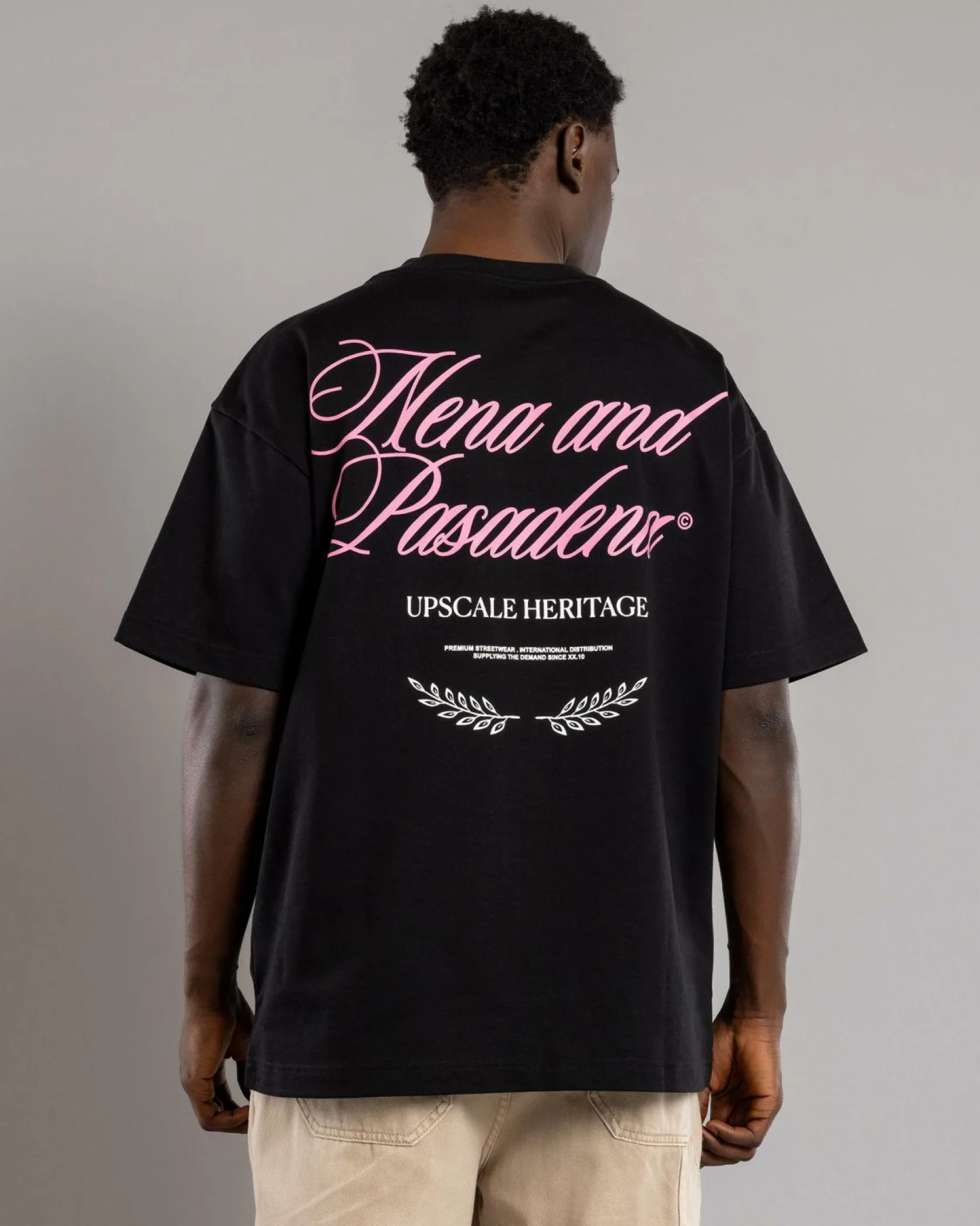 Nena & Pasadena Gentleman Raptor T-Shirt Jet Black