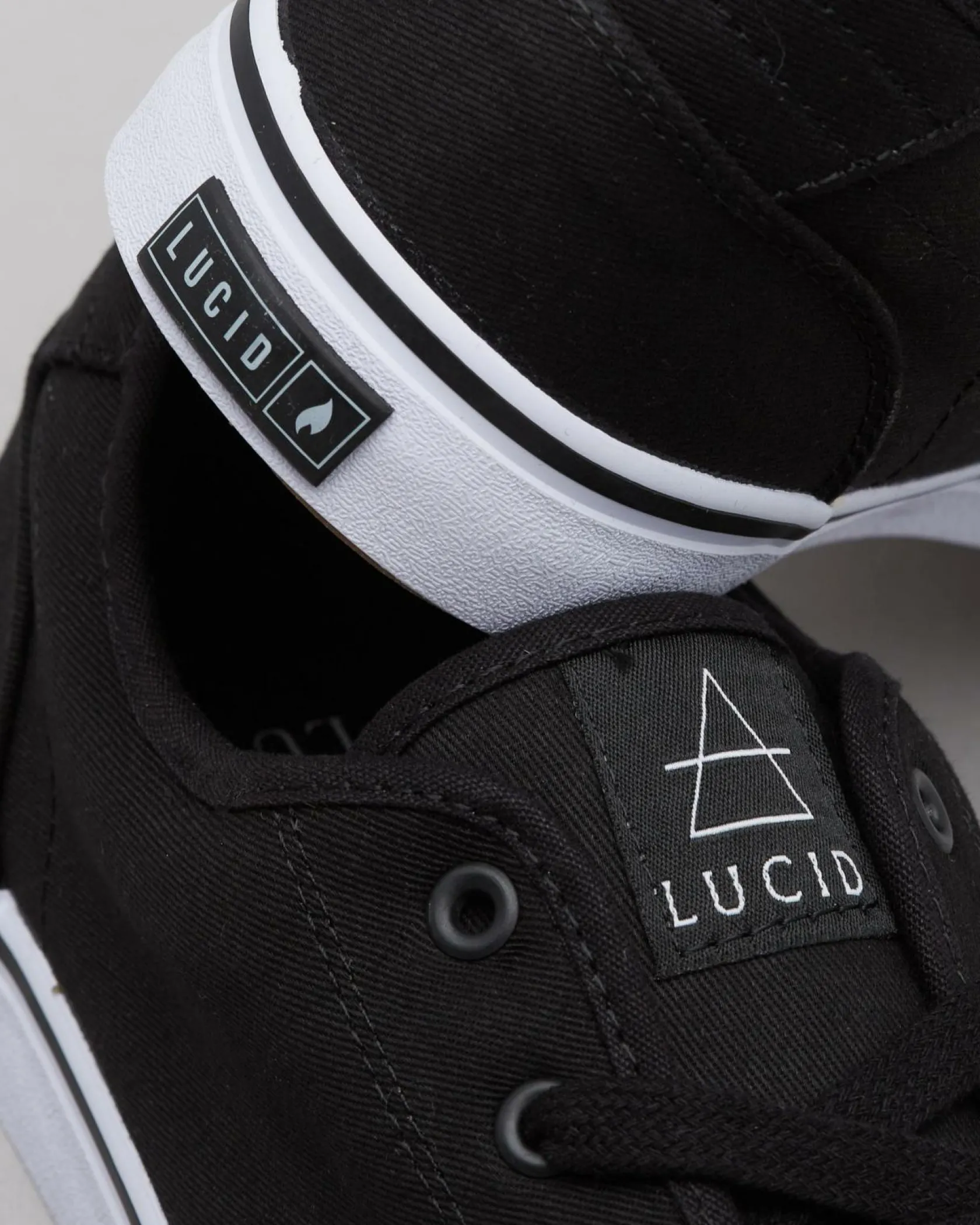 Lucid Geomet Shoes Black/white Best