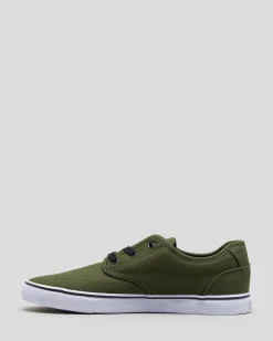 Lucid Geomet Shoes Dark Olive/black Outlet