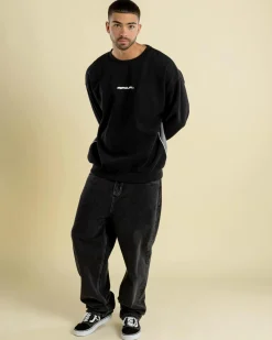 Rip Curl Giant Prawn Crew Sweatshirt Black Hot