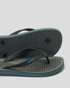Reef G-Land Thongs Charcoal/blue Outlet