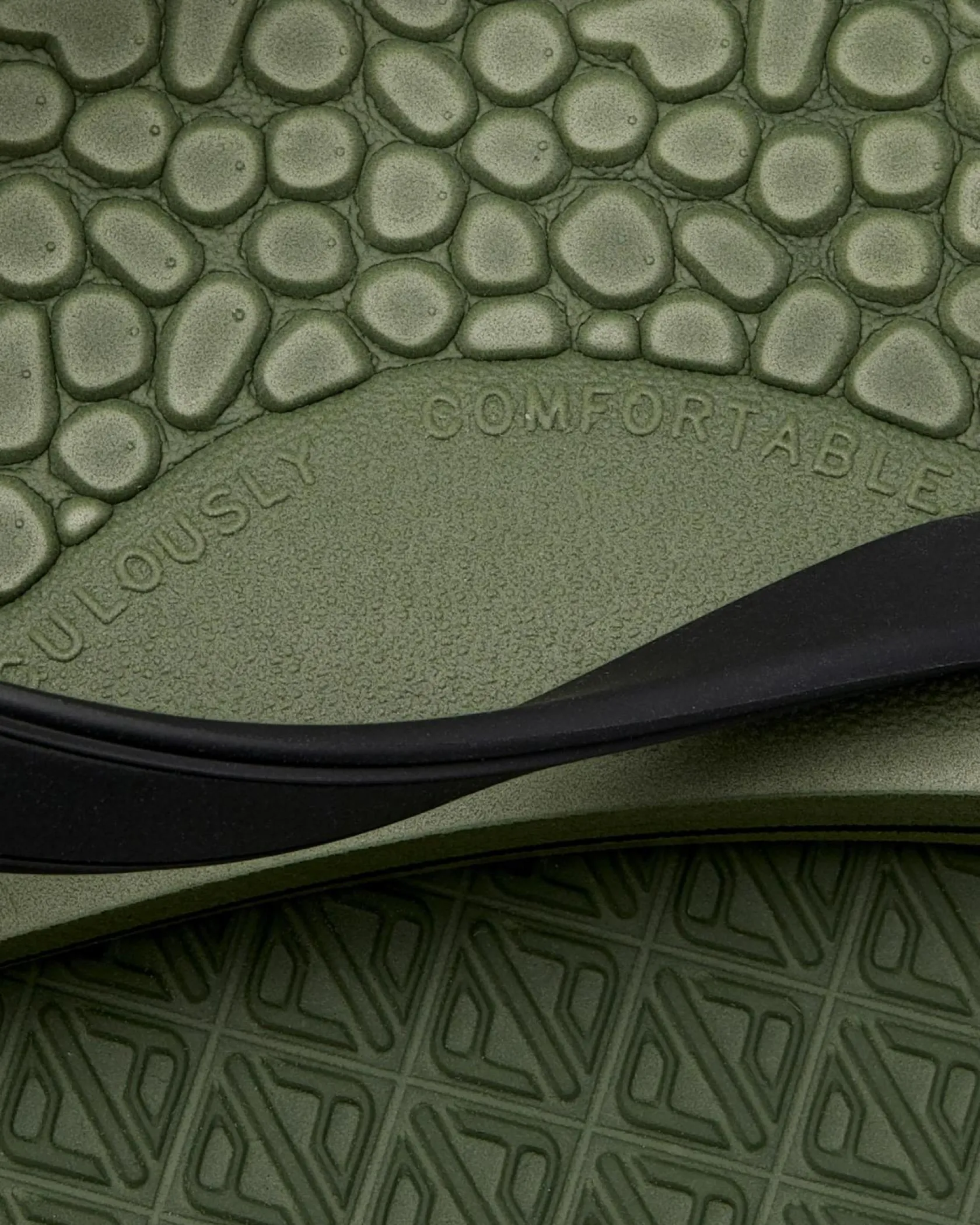 Reef G-land Thongs Olive/black Best