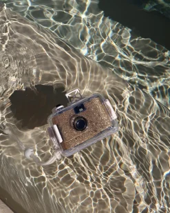 Get It Now Glitter Underwater Camera Gold Best