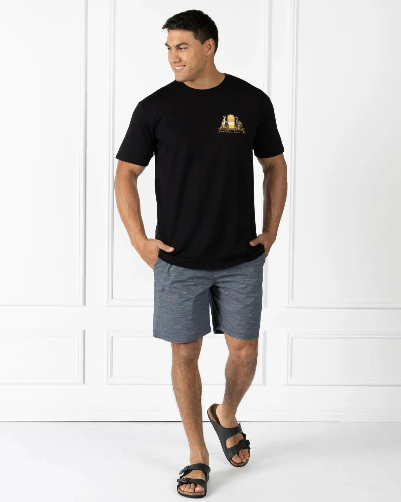 Milton Mango GOAT Of Arms T-Shirt Black Discount