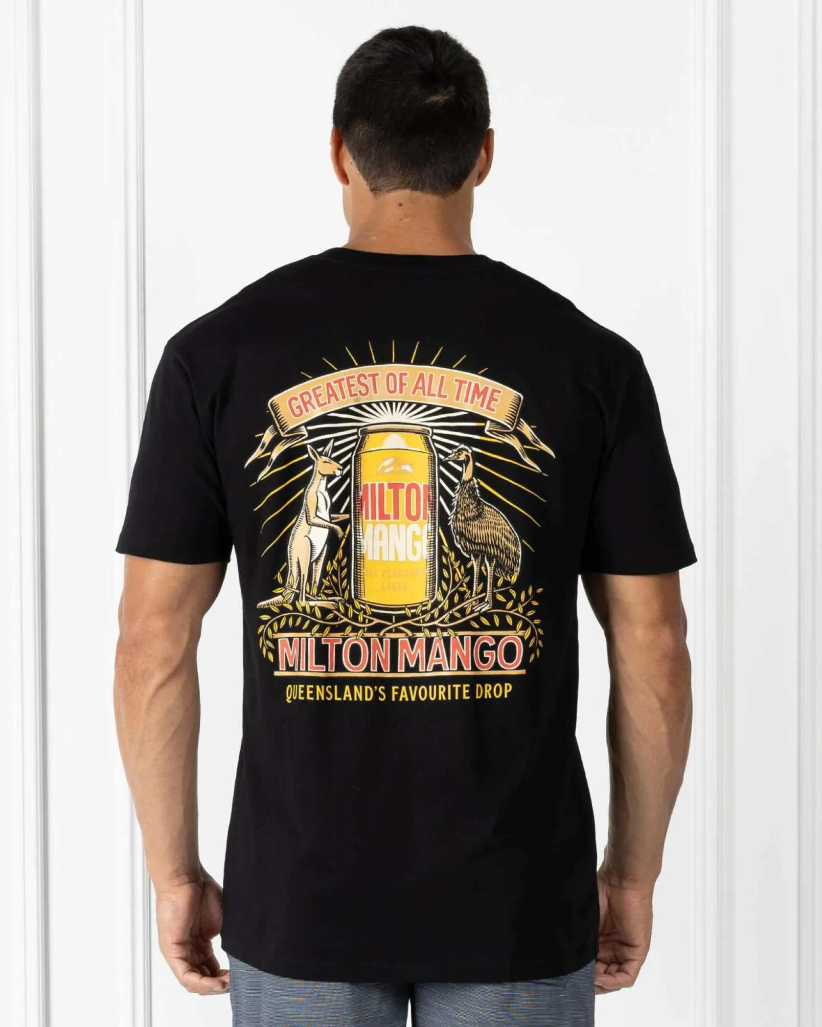 Milton Mango GOAT Of Arms T-Shirt Black Discount