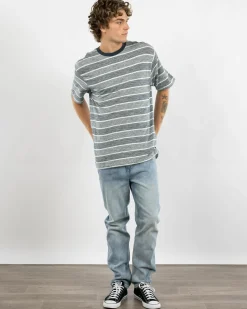 Quiksilver Grange T-Shirt Grange Ss Ice Flow Hot