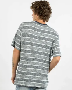 Quiksilver Grange T-Shirt Grange Ss Ice Flow Hot