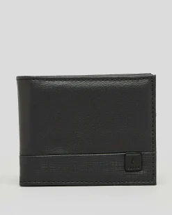 Lucid Grazed Wallet Black Hot