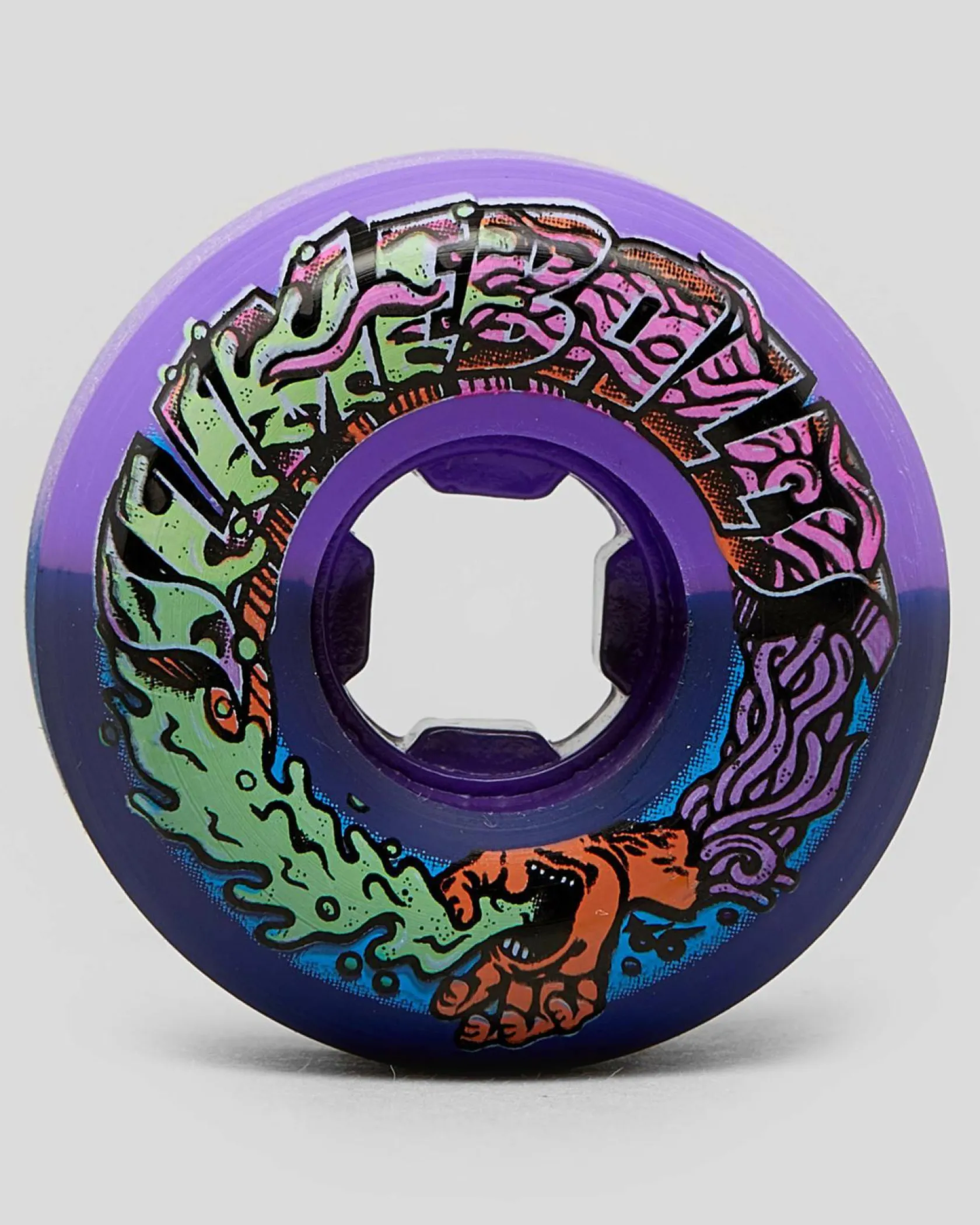 Slimeball Greetings Speed Ball 53mm Skateboard Wheels Purple/ Black Hot