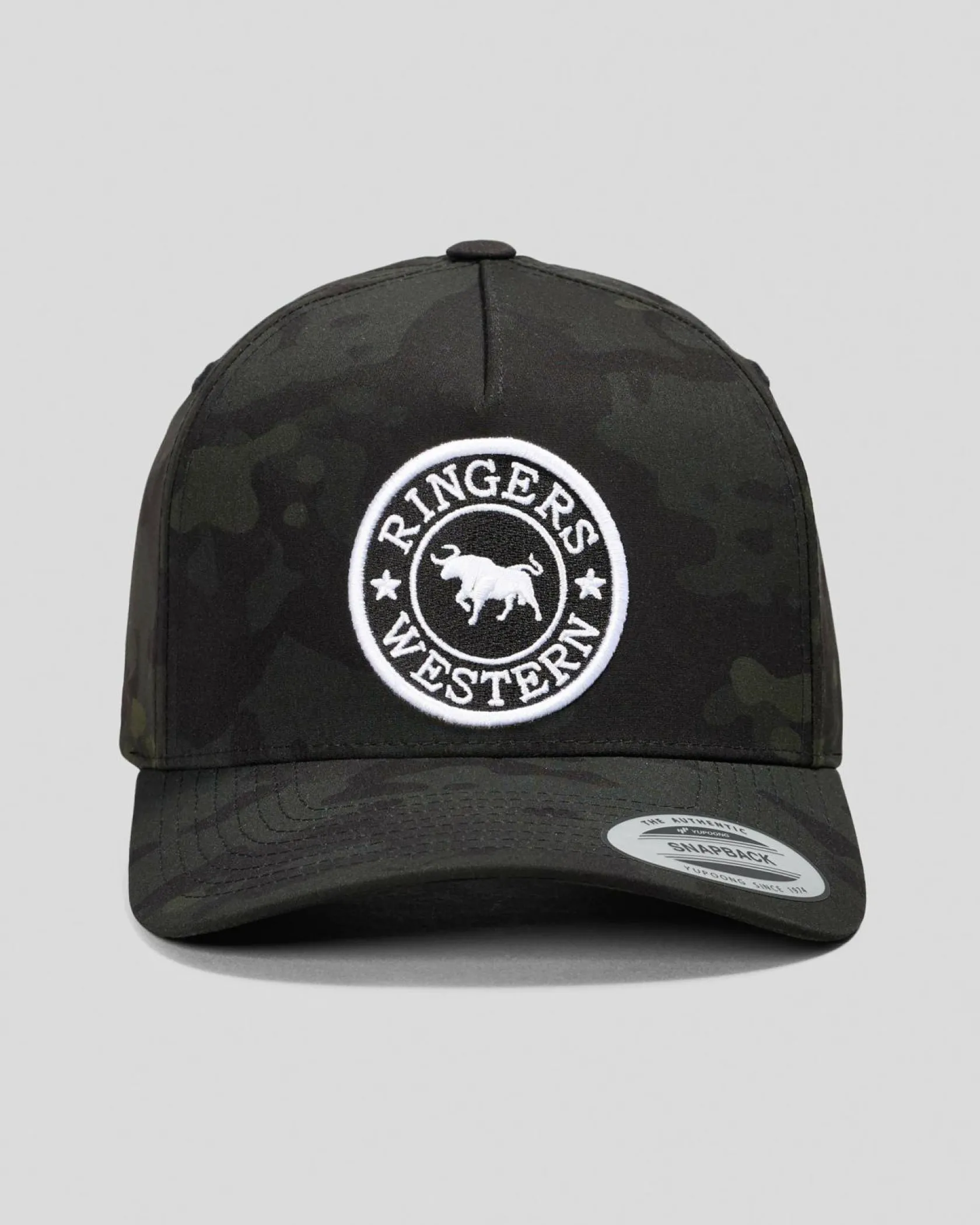 Ringers Western Grover Baseball Cap Black/camo Hot