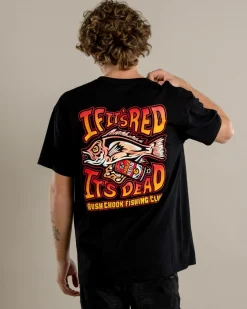 Bush Chook Gutted T-Shirt Black Best
