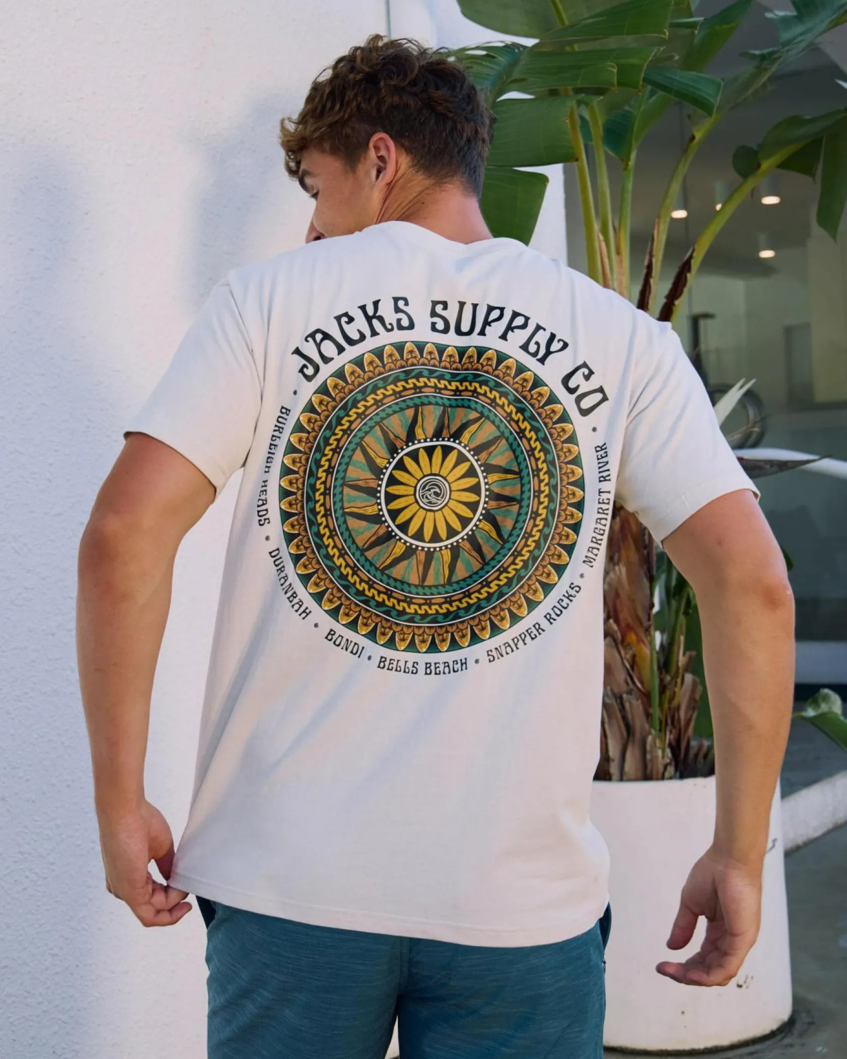 Jacks Gyre T-Shirt Sand Discount