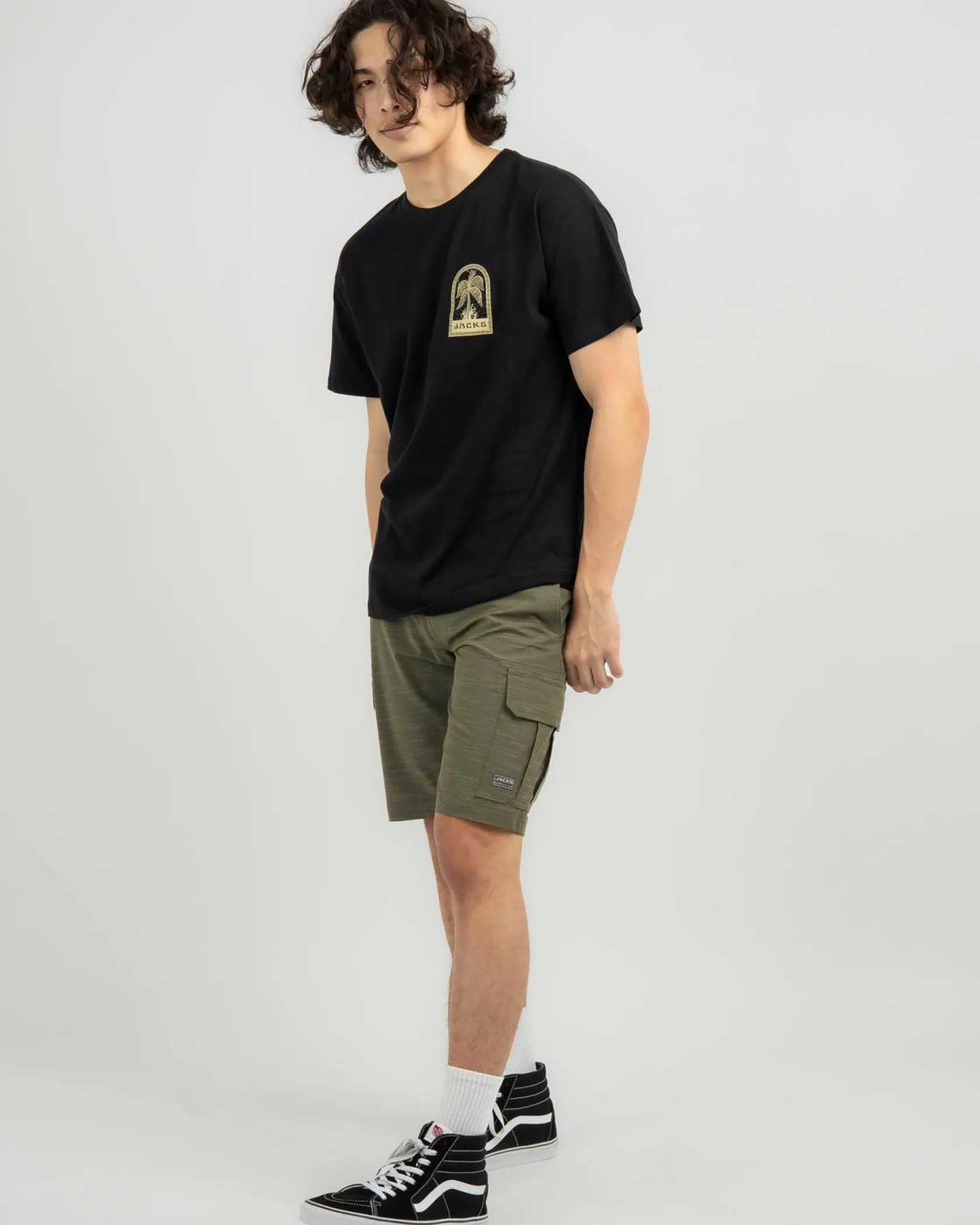 Jacks Haleiwa Walk Shorts Green Outlet