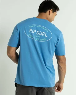 Rip Curl Hallmark T-Shirt Cobalt Hot
