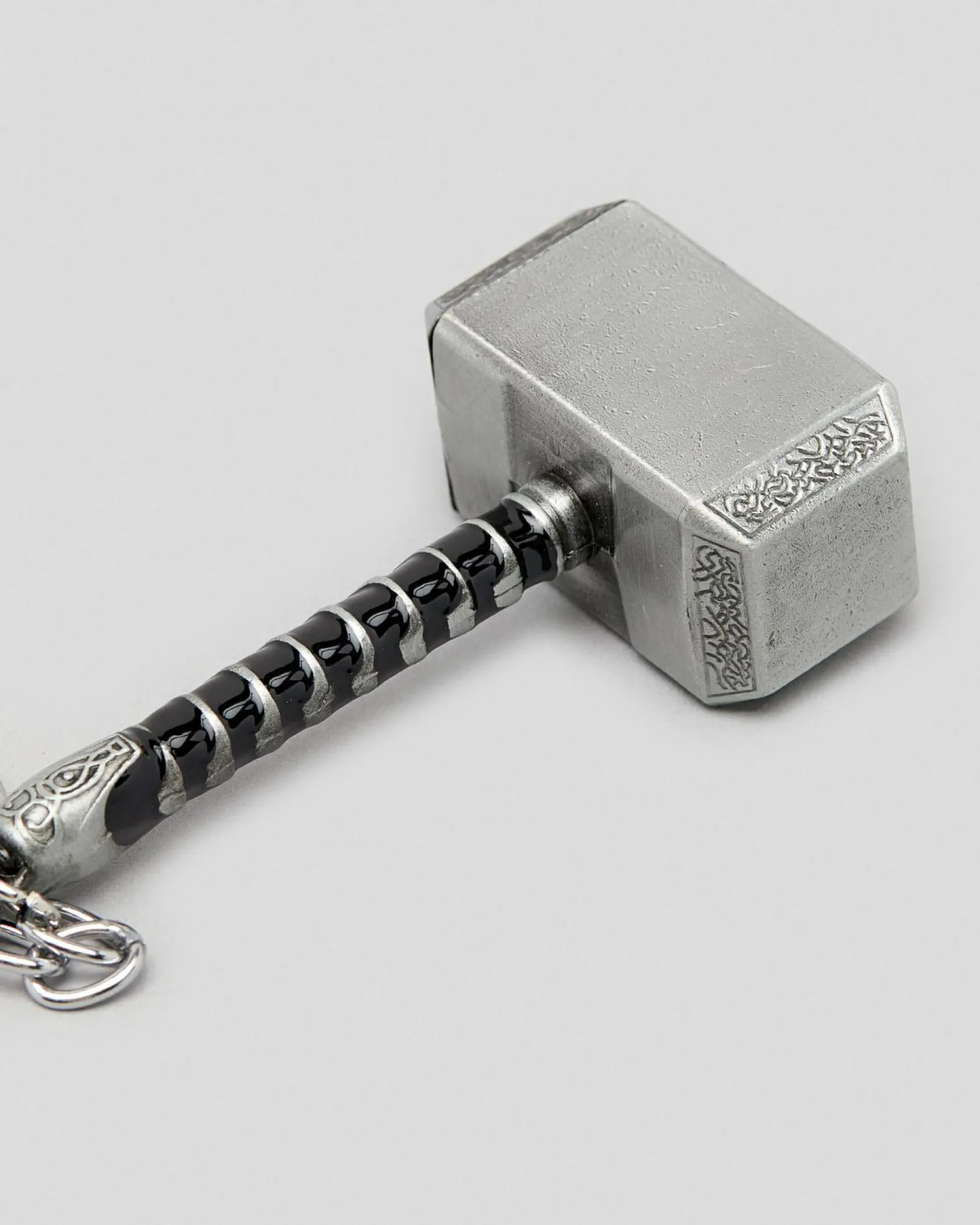 Miscellaneous Hammer Bottle Opener Keyring Silver Discount