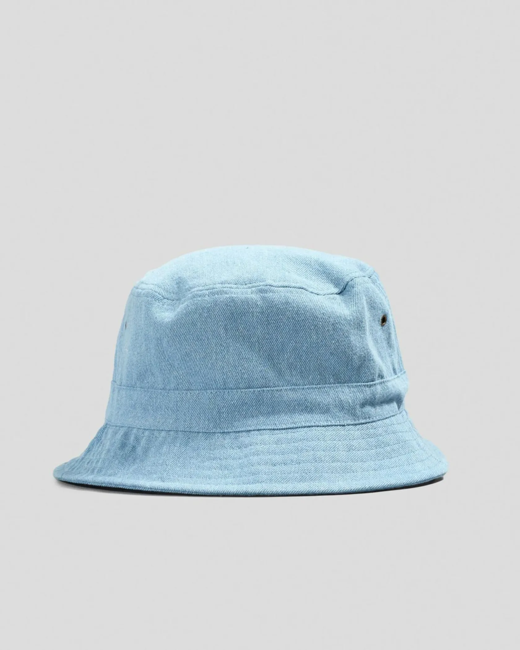 Lucid Hardliner Bucket Hat Light Washed Denim