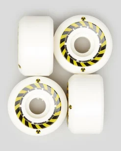 Madness Skateboards Hazard Conical Surelock 54mm Skateboard Wheels White Outlet