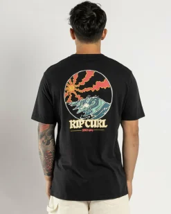 Rip Curl Hazed And Tube T-Shirt Black Online