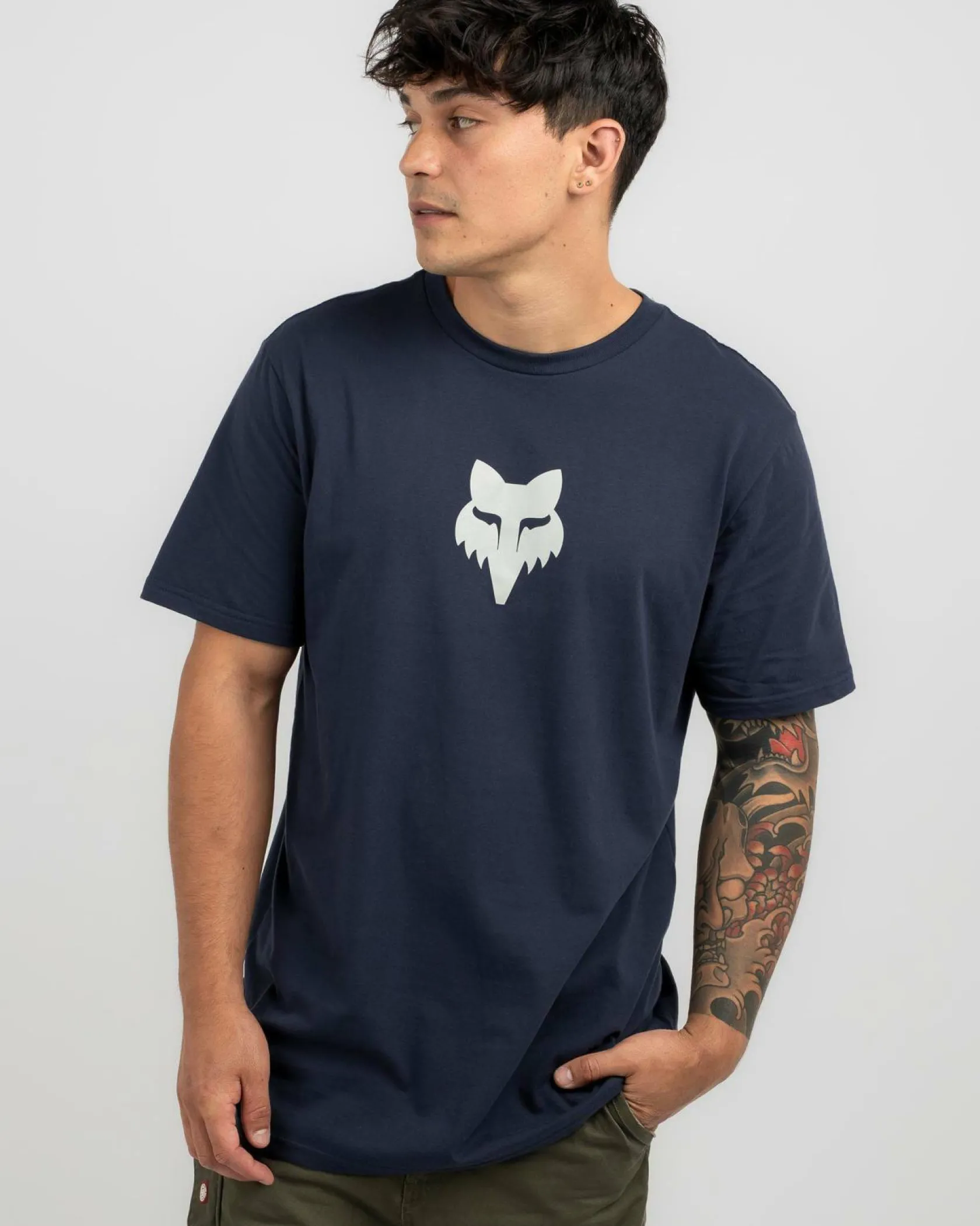 Fox Head Premium T-Shirt Midnight Outlet