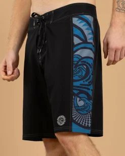 Jacks Hearth Board Shorts Black Online