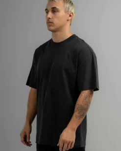 AS Colour Heavy Faded T-Shirt Faded Coal Discount